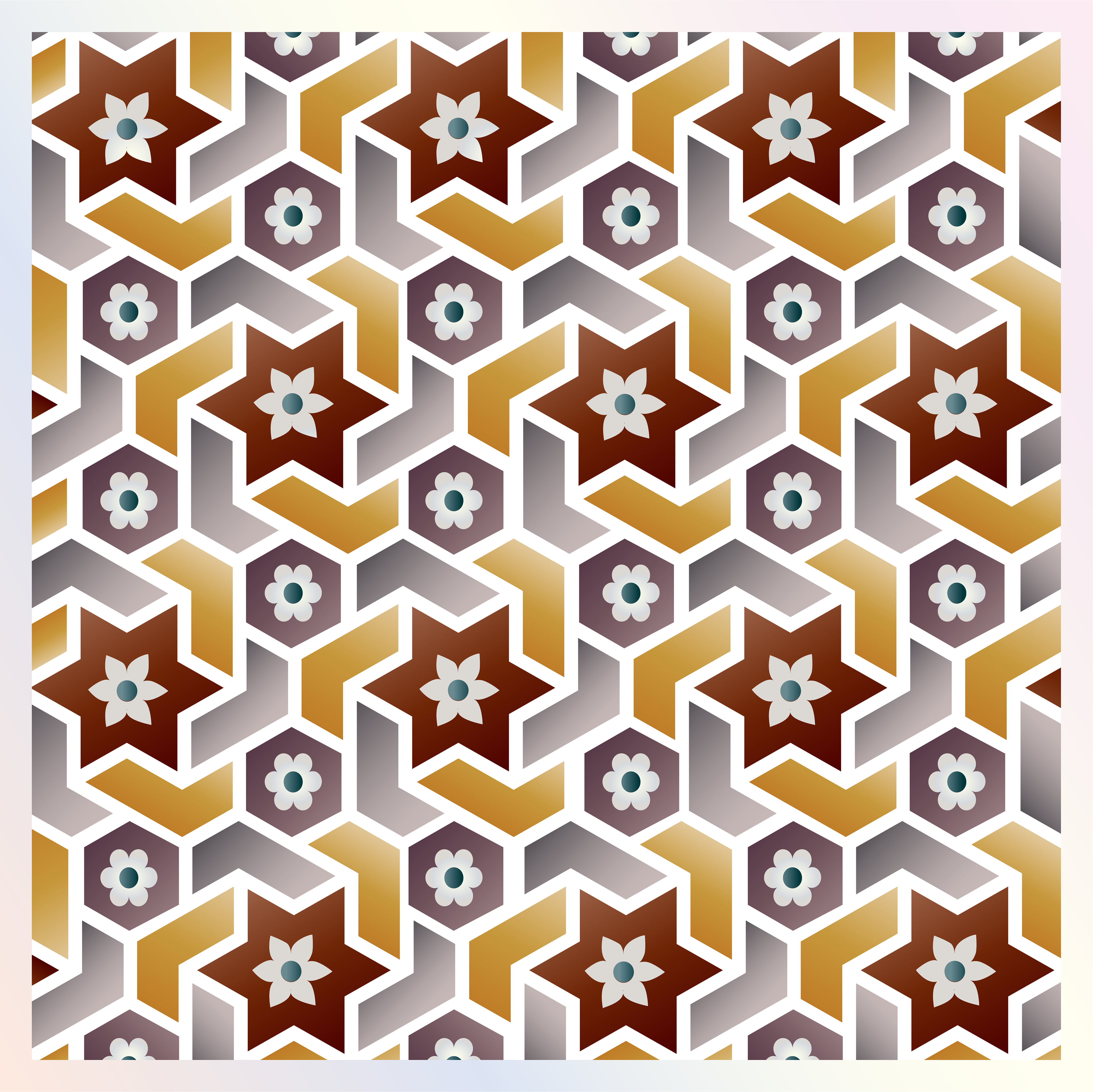 These Patterns Are Taken From The Exterior Ornamentation - Itmad-ud-daulah's Tomb (3840x3836), Png Download