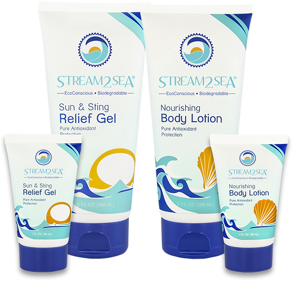 Shop After Sun Care - Stream2sea Conditioning Shampoo & Body Wash (636x577), Png Download