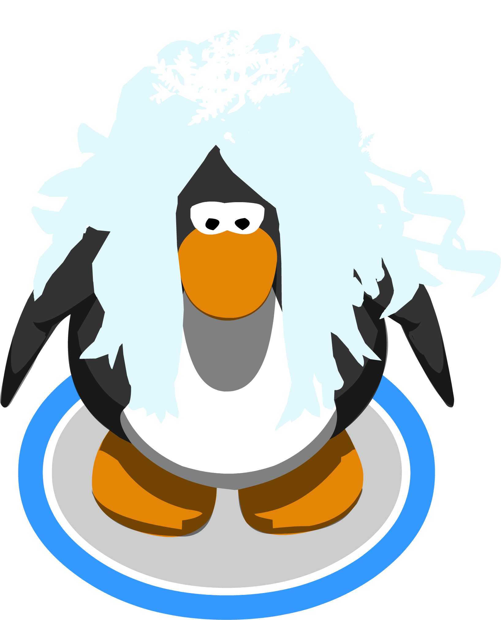 The Snowfall Ig - Miss Piggy Club Penguin (1635x2024), Png Download
