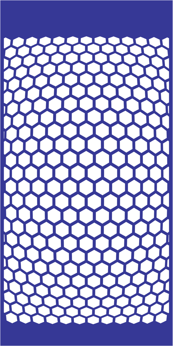 Swell-honeycomb - Shiitake Mat (599x1200), Png Download