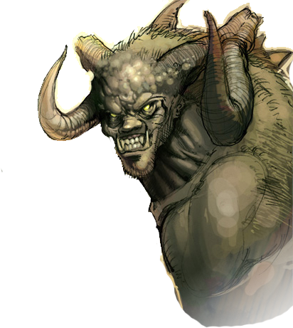 Relations With Humans - Kull From Eragon (412x461), Png Download