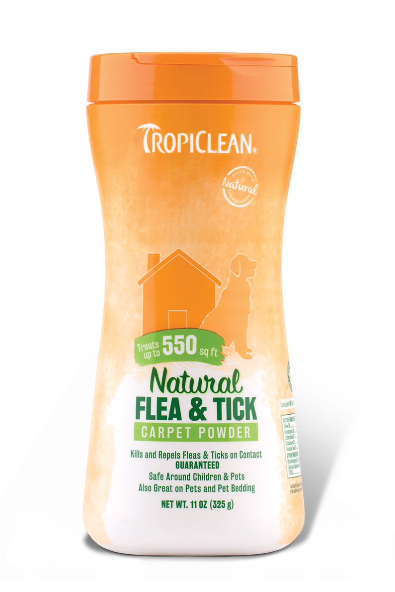 Rollover To Zoom - Tropiclean 320000 Flea And Tick Carpet And Pet Powder (792x1200), Png Download