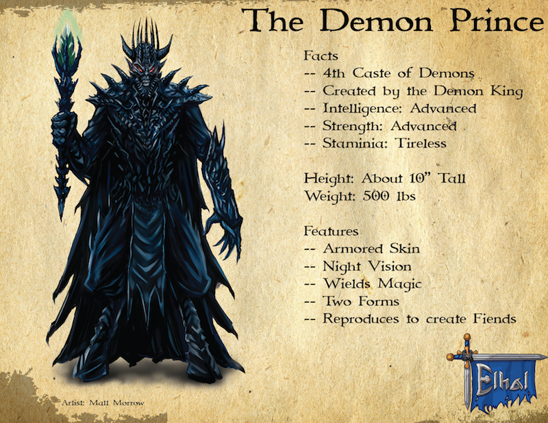 Demon Prince Summary - Mythology (800x618), Png Download