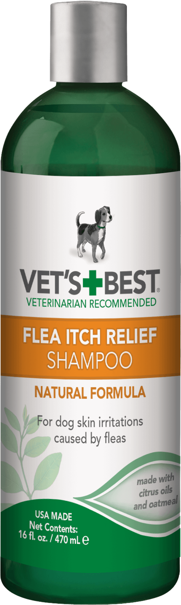 Download Vet's Best Flea Itch Relief Dog Shampoo, 16 Oz Vets Best