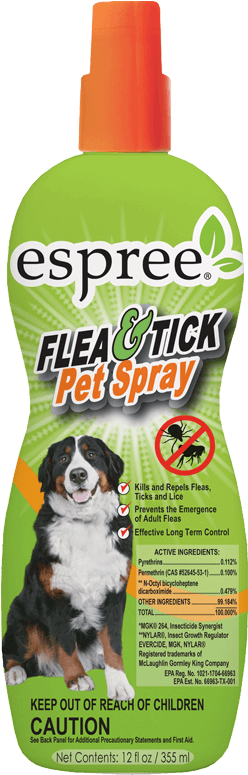 Flea & Tick Spray - Espree Flea And Tick Spray (312x800), Png Download