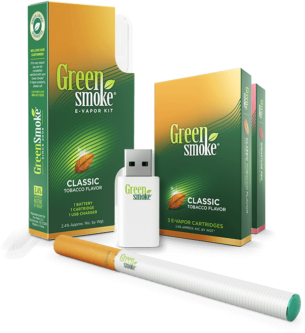 Trial Offer - Green Smoke Starter Kit (700x707), Png Download
