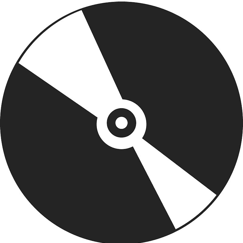 Vinyl Record Rubber Stamp - Lp Record (800x800), Png Download