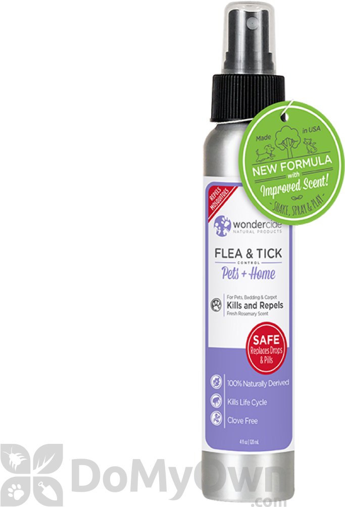 Wondercide Flea & Tick Control Pets & Home - Wondercide Cedar Spray (1024x1024), Png Download
