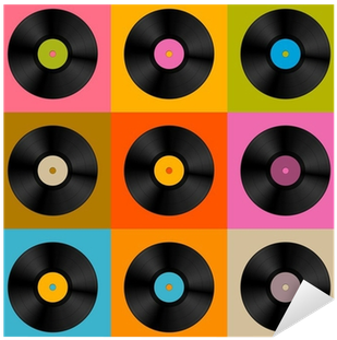 Retro, Vintage Vector Vinyl Record Disc Background - Do Single Nucleus Sequencing (400x400), Png Download