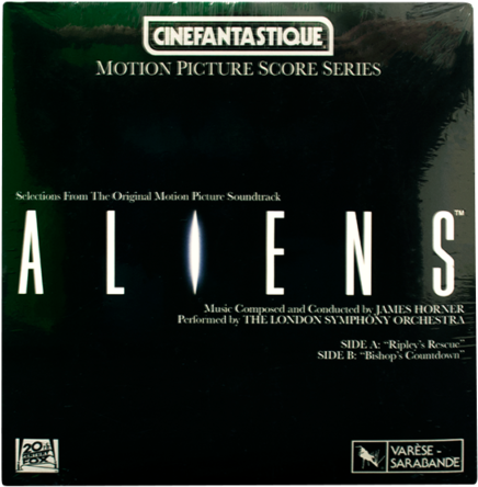 Cinefantastique Motion Picture Score Series Aliens - Software (640x640), Png Download