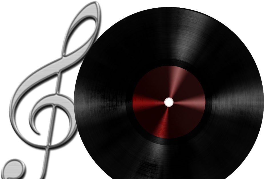 Gentes Donorte Vinyl Records And Treble Clef - Circle (1000x630), Png Download