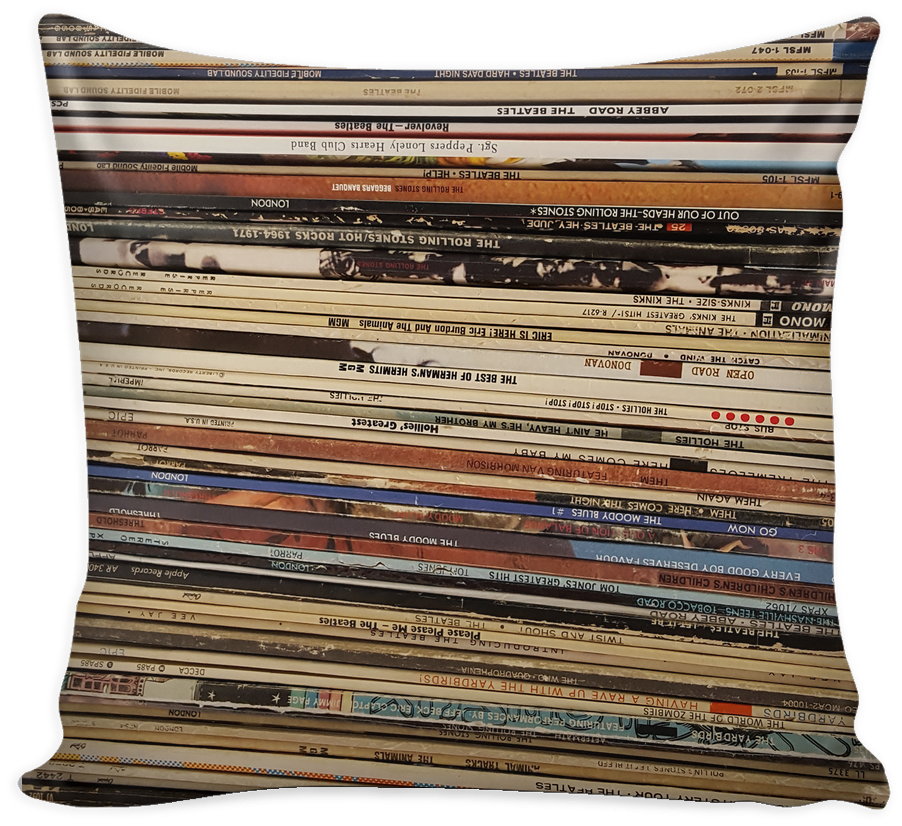Retro Pillow Cover 16\ - Lp Record (1024x1024), Png Download
