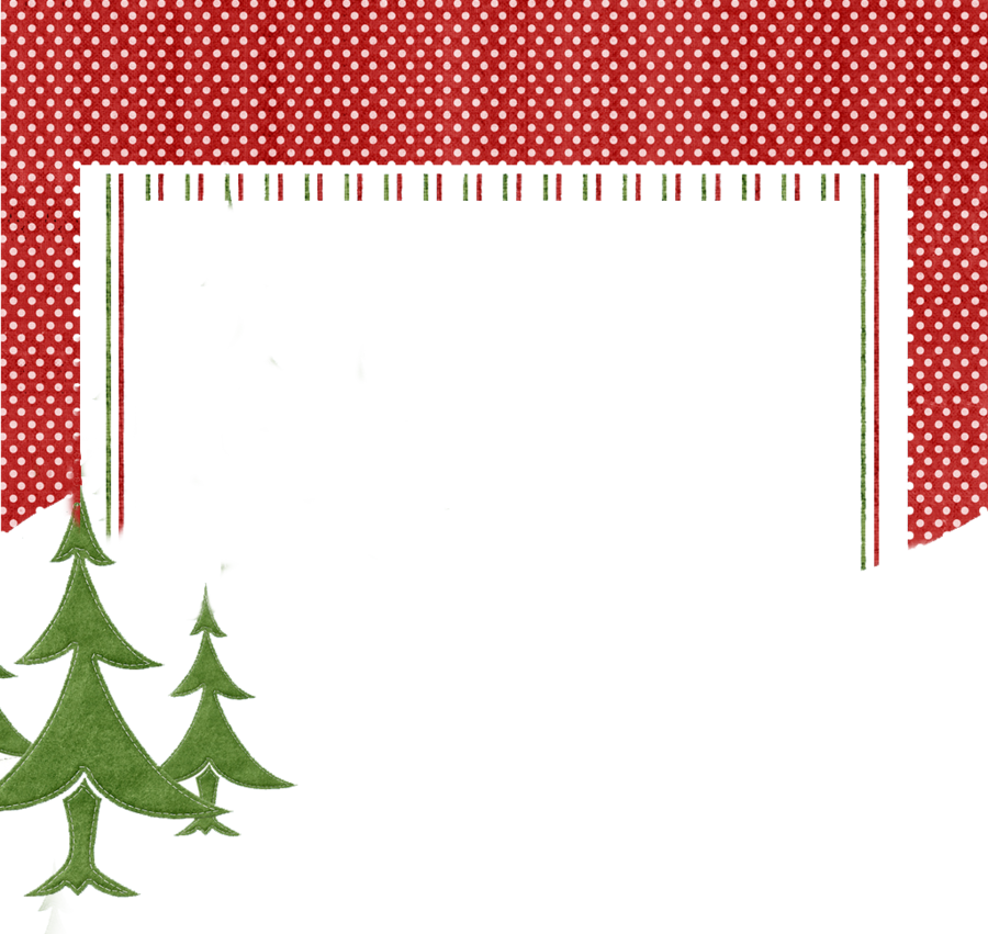 Christmas Tree - Free Christmas Frames Png (900x851), Png Download