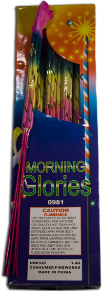 Morning Glories - Sparkler (662x590), Png Download