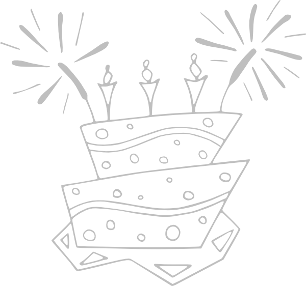 Small - Birthday Cake Clip Art (600x562), Png Download