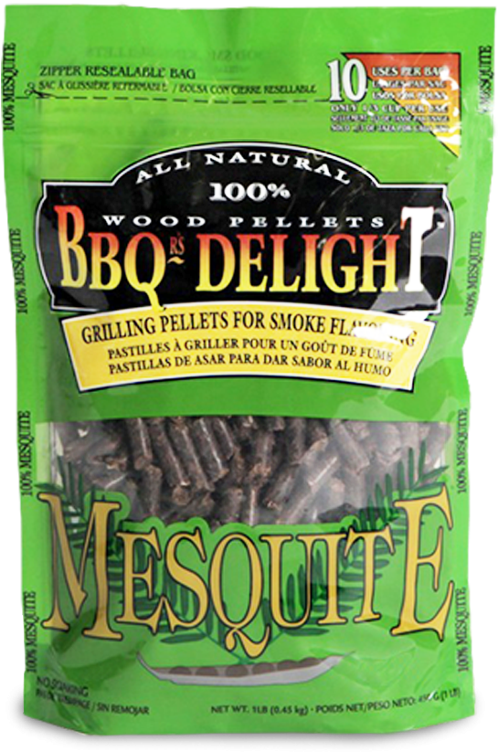 2 Lb Pellet Bags - Bbqrs Delight Grilling Pellets, For Smoke Flavor, Hickory (1000x1000), Png Download