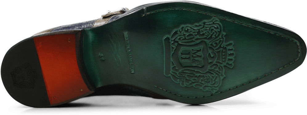 Derby Shoes Ricky 2 Skink Navy Smoke Ls - Leather (1024x1024), Png Download