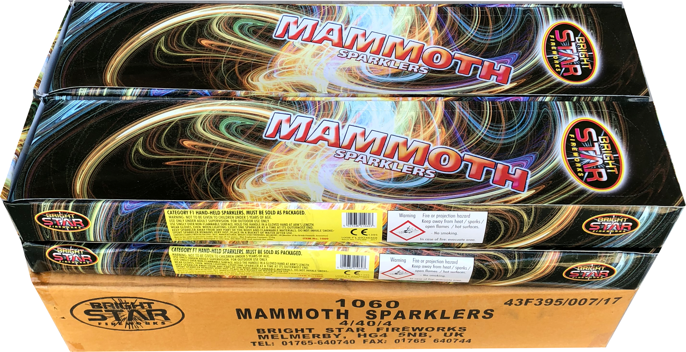 18" Mammoth Sparklers - Sōmen (2850x1462), Png Download