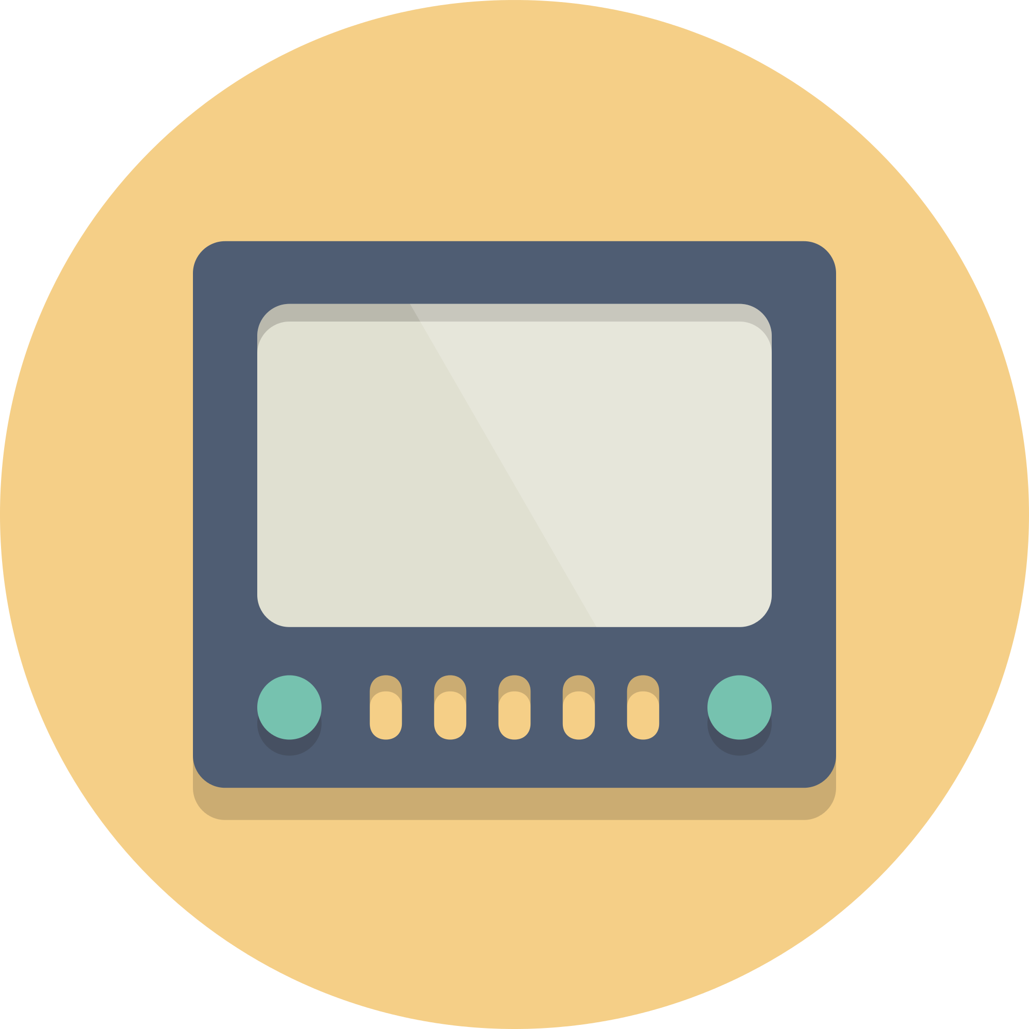 Open - Tv Circle Icon Png (2000x2000), Png Download