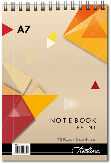 Treeline A4 Spiral Notebooks - Side Bound Wiro 100 (419x619), Png Download