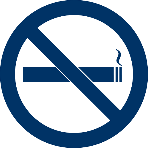 Building No Smoking Sign (498x498), Png Download