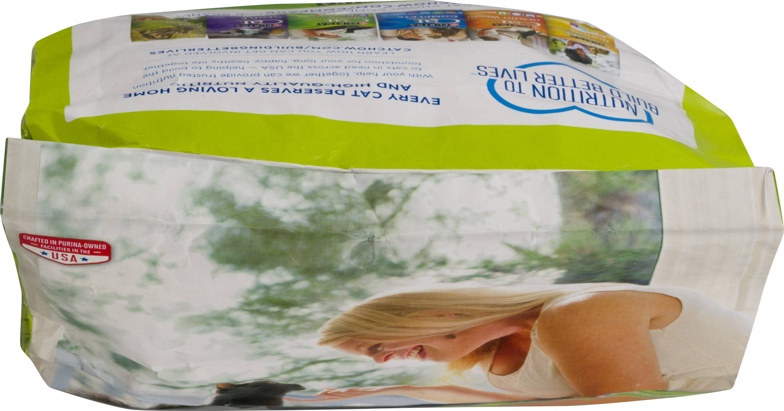 Purina Cat Chow Cat Indoor Immune Health Blend Dry - Bag (2500x1312), Png Download