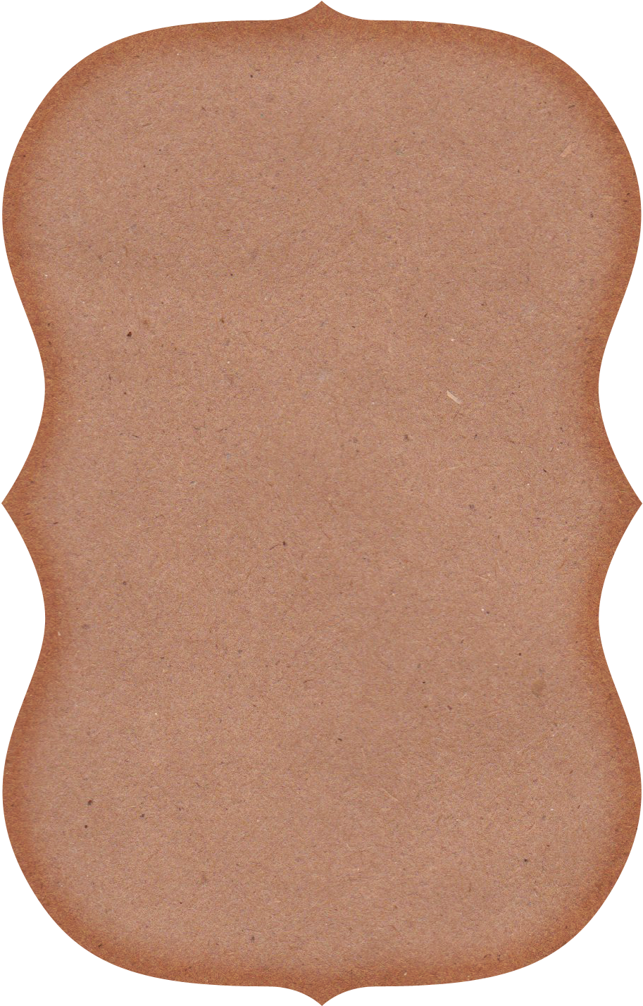Kraft Paper Label - Skateboard Deck (962x1453), Png Download