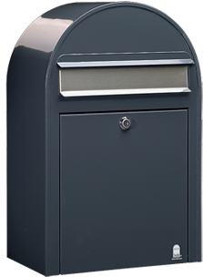 Bobi - Classic S Grey Letter Box (350x350), Png Download