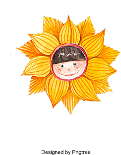 Beautiful Cartoon Lovely Hand-painted Sun, Beautiful, - Painting (360x360), Png Download