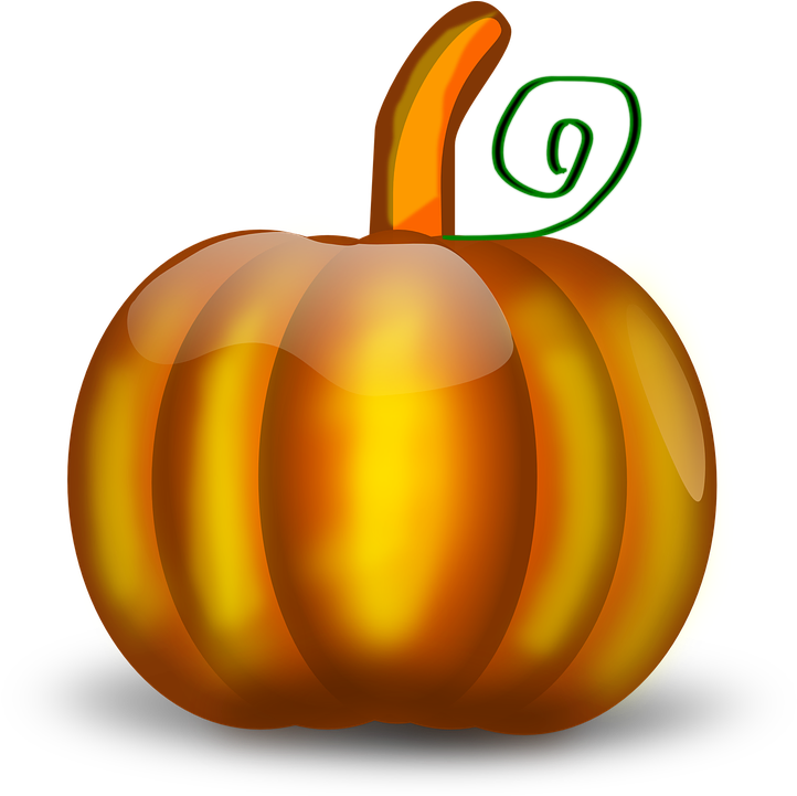 This Free Clipart Png Design Of Pumpkin Clipart (600x577), Png Download