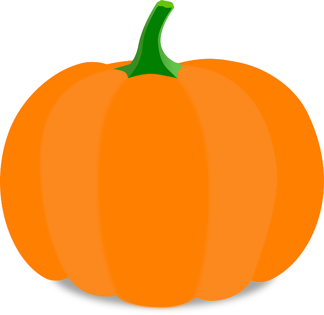Small - Orange Pumpkin Clip Art (600x584), Png Download