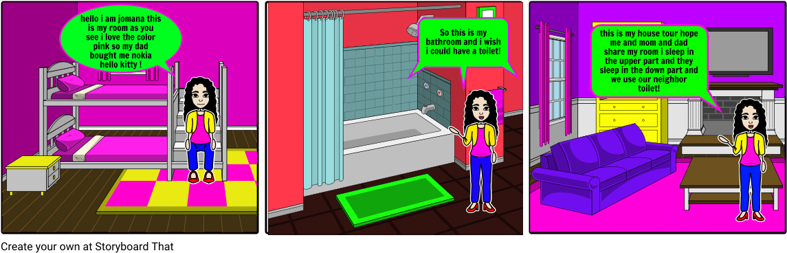 Jomana And The Hello Kitty Nokia - Cartoon (1164x385), Png Download