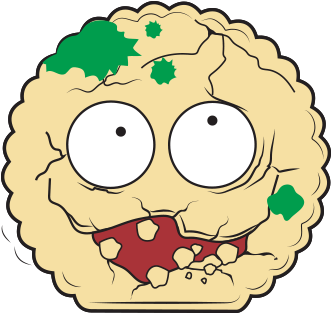 Cracked Cracker Yellow - Gelbe Smiley-mausunterlage Mousepads (400x400), Png Download