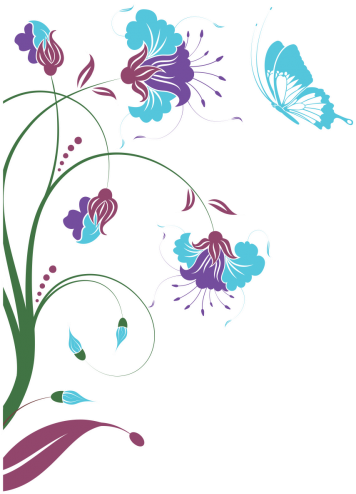 Curtido Curtir Compartilhar - Floral Border Designs (500x500), Png Download