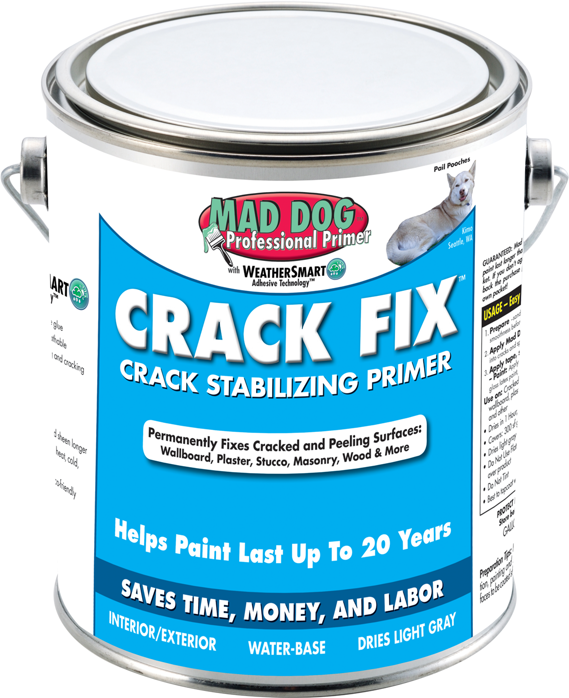 Crack - Mad Dog Dura-last Primer (1200x1497), Png Download