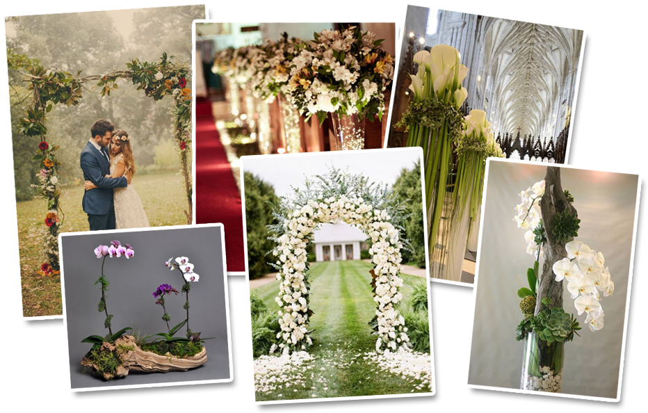 Curso Arranjos Florais - Homeshopz Adorox 7.5 Ft Lightweight White Metal Arch (950x600), Png Download