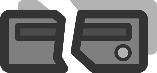 Cracked Zip Drive (600x281), Png Download