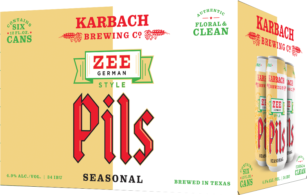 6 Pack - Frageelay - Karbach Brewing Co. (1200x743), Png Download