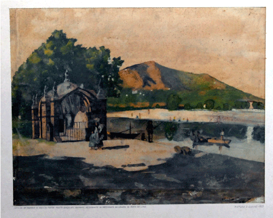 Cópia, A Guache, Do Óleo De Fausto Gonçalves Executada - Village (940x450), Png Download