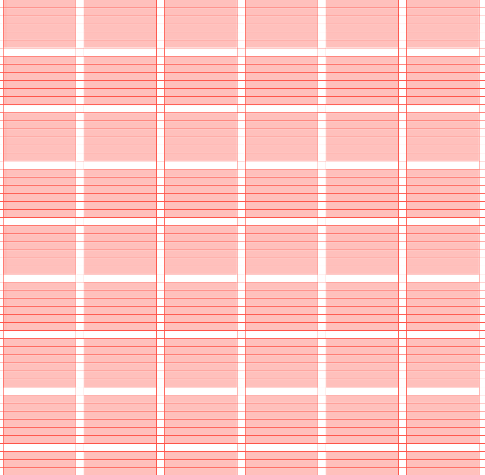 Grid Lines With Shaded Content Boxes And Transparent - Lilac (962x942), Png Download