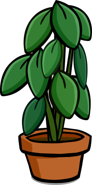 119 × 240 Pixels - Club Penguin Plant (298x600), Png Download