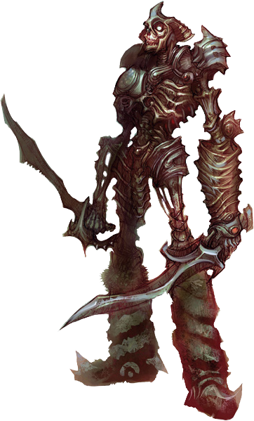 Karrnathi - Skeleton - 01b - Undead (362x599), Png Download