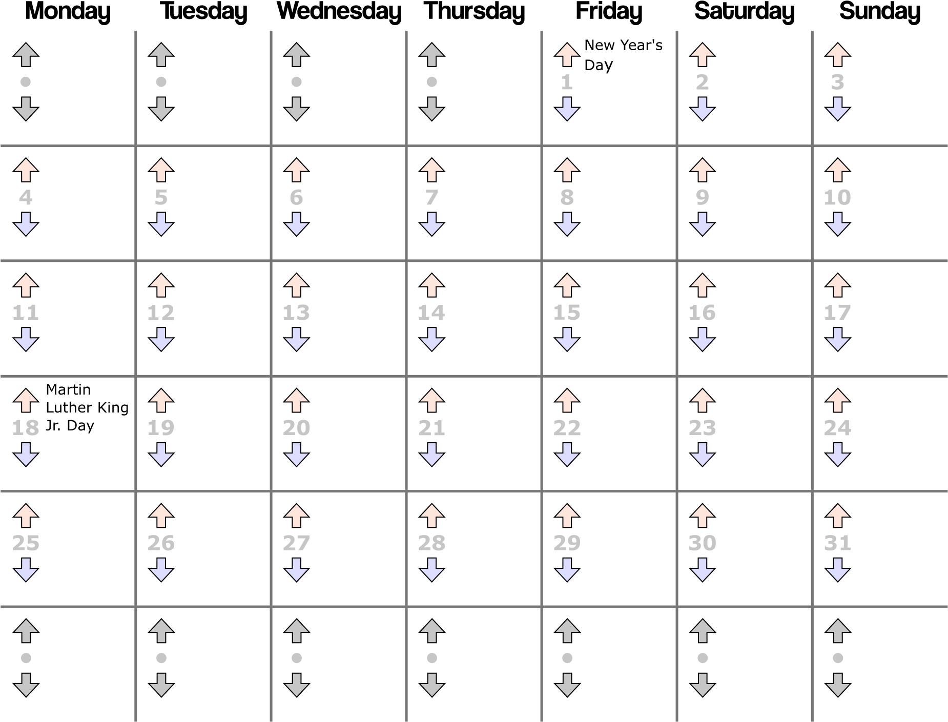 01 January Grid - Award (2200x1700), Png Download