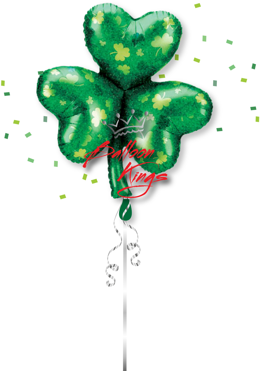Shamrock - Shamrock Balloons (1068x1280), Png Download