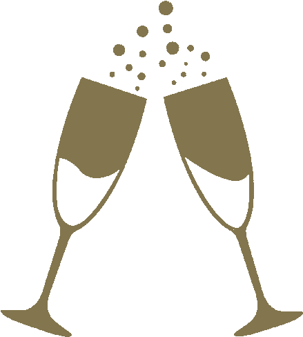 Champagne Glasses Png - Printable Picture Props Bridal Shower (626x626), Png Download