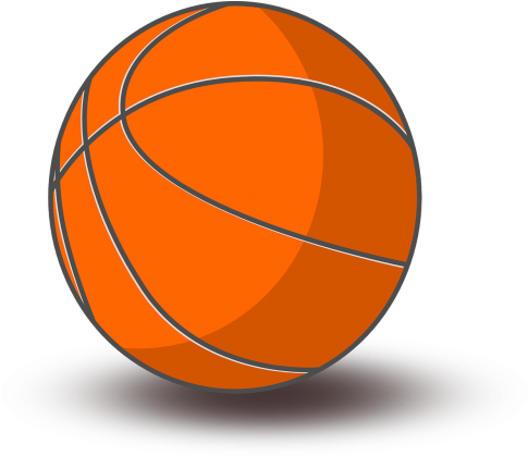 Ball Sports Free Graphics Illustrations Basketballballsportsfree - Basketball Clip Art (500x420), Png Download