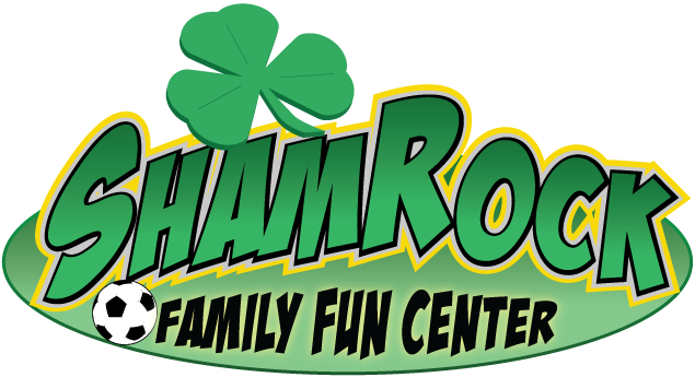 Shamrock Family Fun Center Logo - Shamrock Family Fun Center (635x345), Png Download