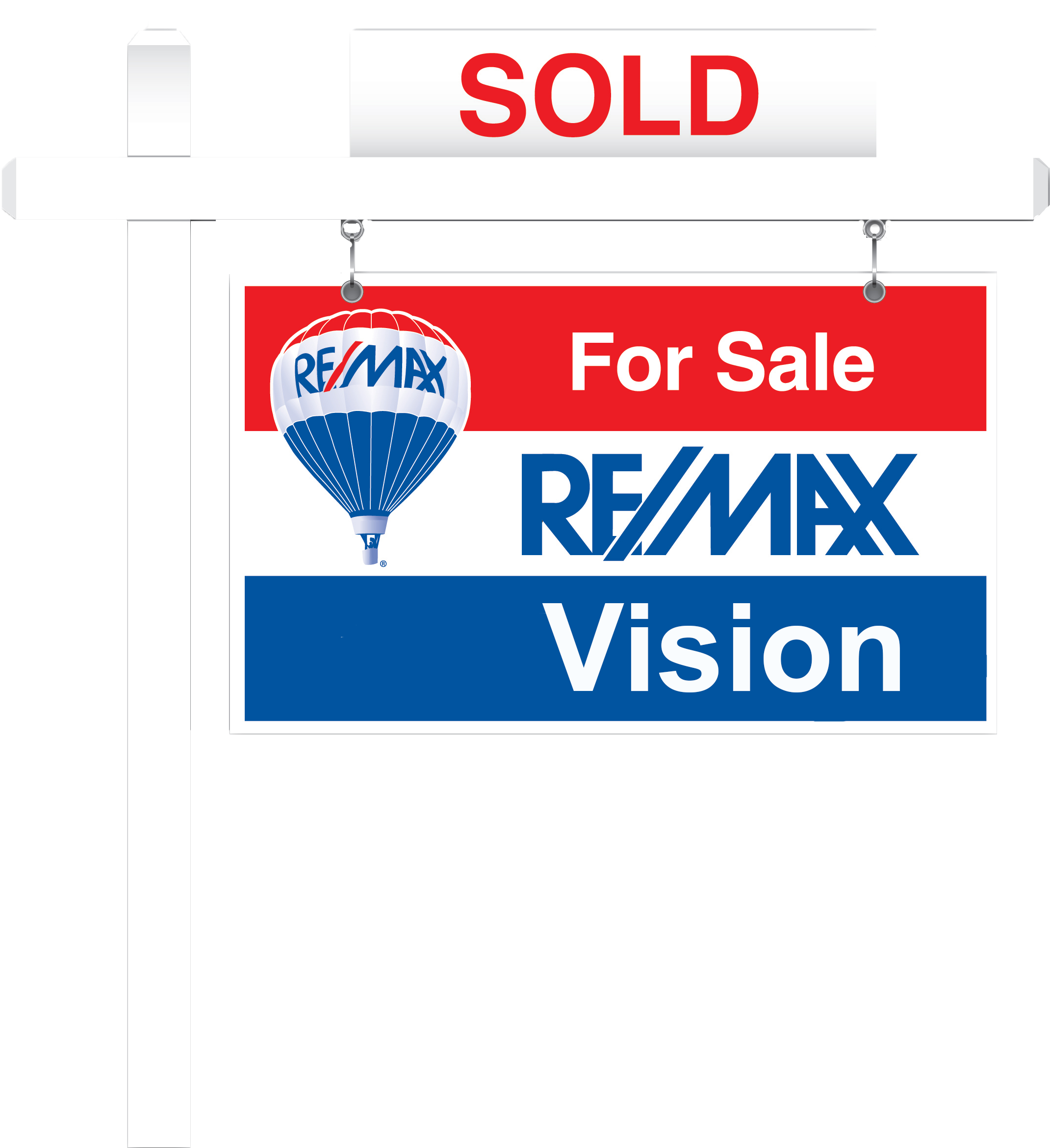 Sold-sign - Real Estate (2400x2340), Png Download