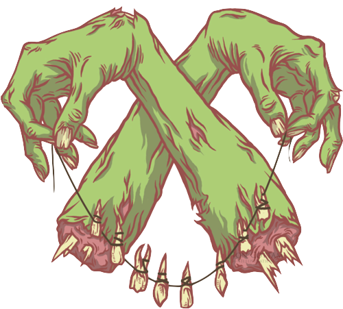 F A C T S & F I C T I O N - Overlays Transparent Tumblr Zombie (500x520), Png Download