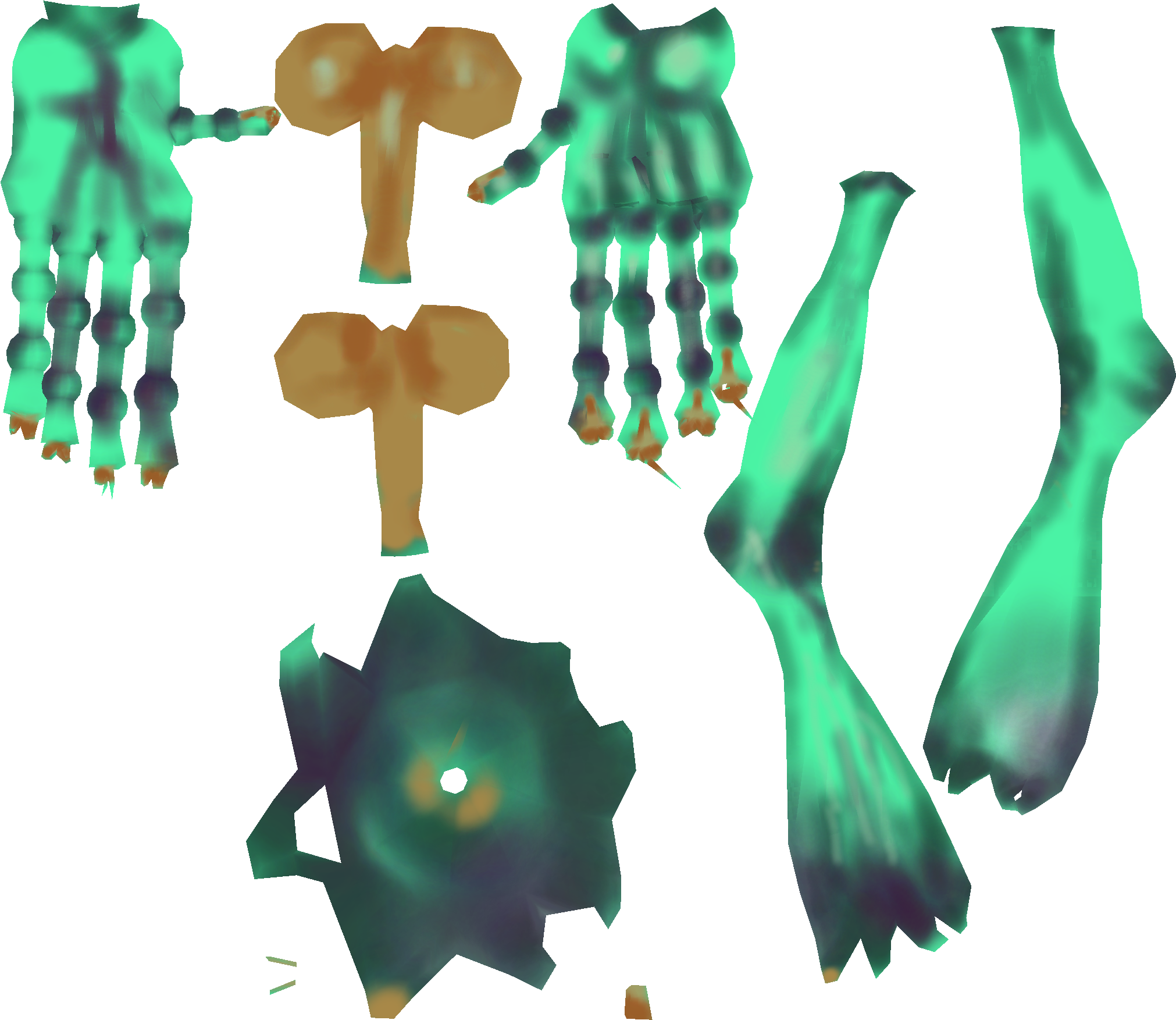 First Attempt At Texturing In Mudbox - Autodesk Mudbox (2048x2048), Png Download